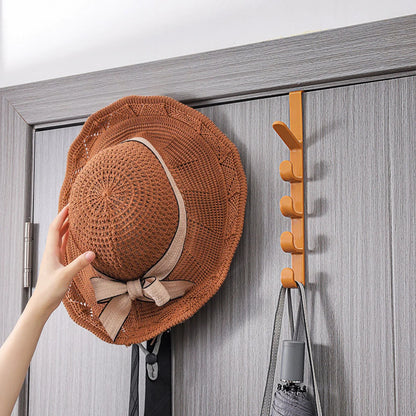 Hooks for door Simple design, suitable for 4.5cm thick door, strong load-bearing Wardrobe/bathroom/cabinet Universal