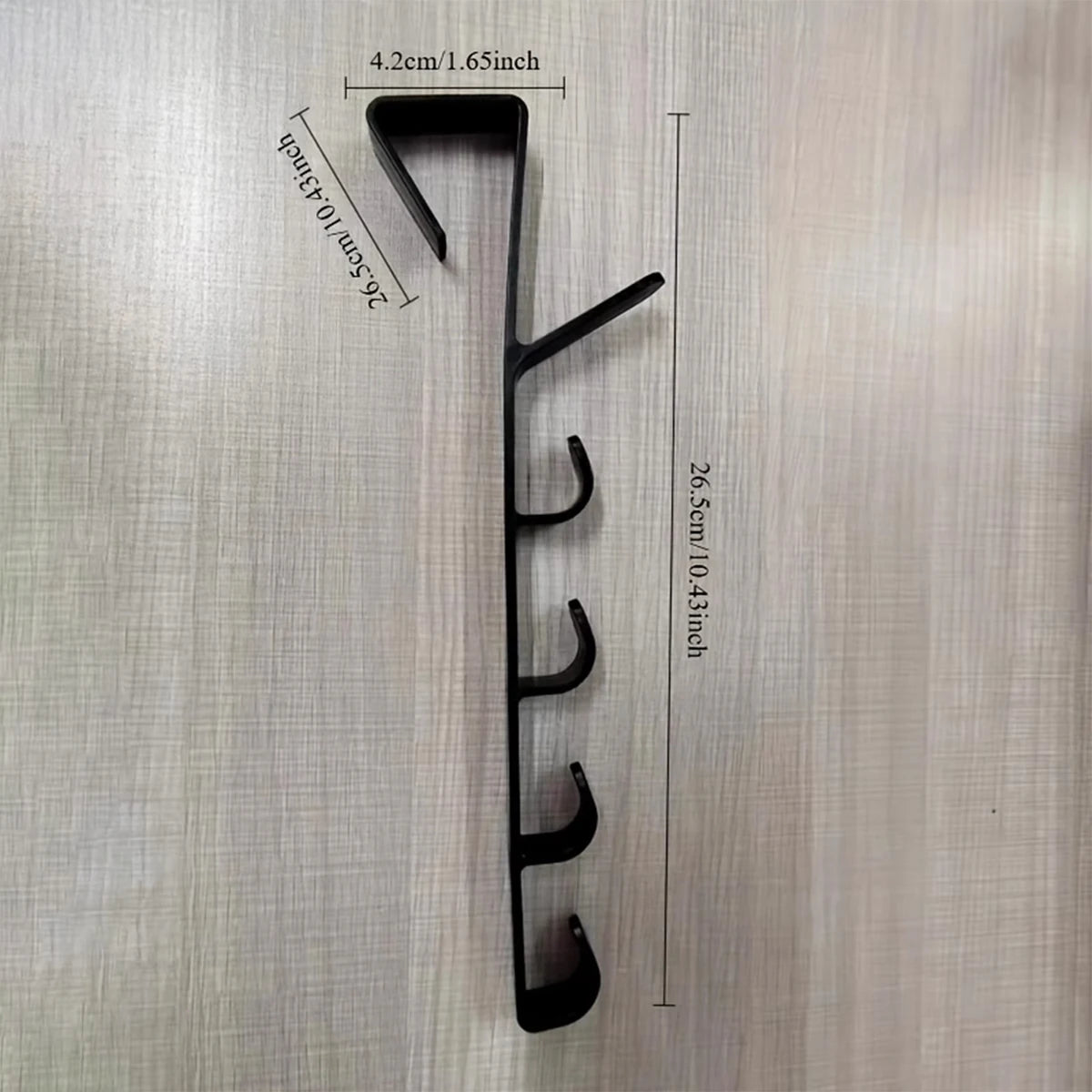 Hooks for door Simple design, suitable for 4.5cm thick door, strong load-bearing Wardrobe/bathroom/cabinet Universal