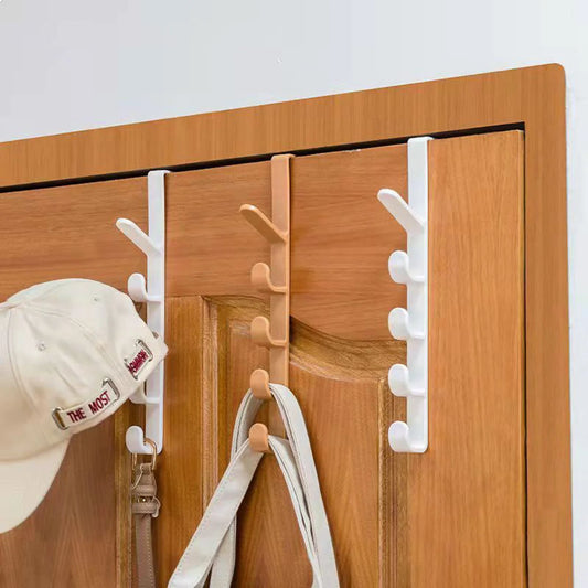 Hooks for door Simple design, suitable for 4.5cm thick door, strong load-bearing Wardrobe/bathroom/cabinet Universal