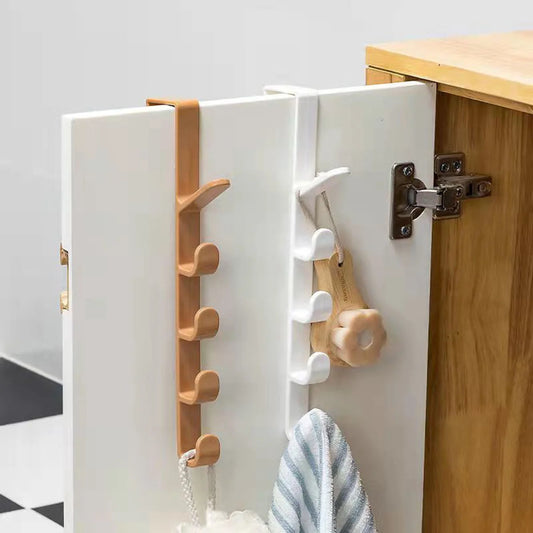 Hooks for door Simple design, suitable for 4.5cm thick door, strong load-bearing Wardrobe/bathroom/cabinet Universal